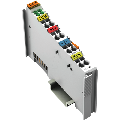 Terminal de Wago 750-402 - Digital, 4 Canales, 24V CC Terminal de Wago 750-402 - Digital, 4 Canales, 24V CC