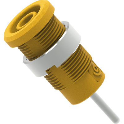 ELECTRO PJP PJP 3267-C-J - Conector hembra tipo banana de seguridad, 4 mm, pasador de conta ELECTRO PJP PJP 3267-C-J - Conector hembra tipo banana de seguridad, 4 mm, pasador de conta