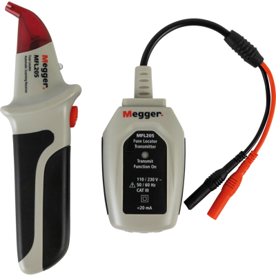MEGGER 1013-835 - Buscador de fusibles MFL205 con emisor y receptor MEGGER 1013-835 - Buscador de fusibles MFL205 con emisor y receptor