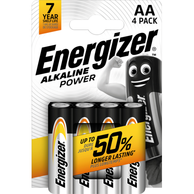 ENERGIZER EN POW 4XAA - Power, pila alcalina, AA (Mignon), paquete de 4 ENERGIZER EN POW 4XAA - Power, pila alcalina, AA (Mignon), paquete de 4