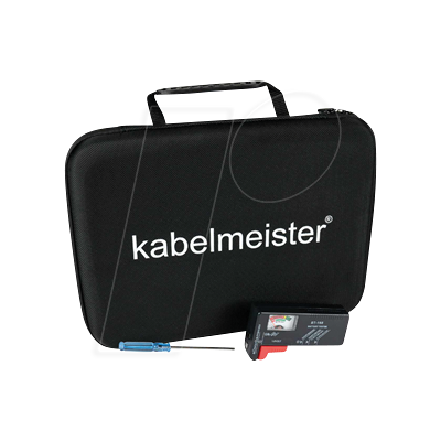 KABELMEISTER KM CASE-BAT - Bolsa de almacenamiento para pilas y baterías, incl. Comp KABELMEISTER KM CASE-BAT - Bolsa de almacenamiento para pilas y baterías, incl. Comp
