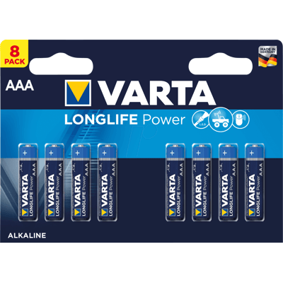 Varta LR03 - Pilas Alcalinas AAA - Pack de 8 Varta LR03 - Pilas Alcalinas AAA - Pack de 8