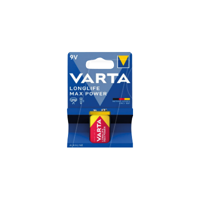 Batería 9V Varta - Alcalina Desechable Batería 9V Varta - Alcalina Desechable