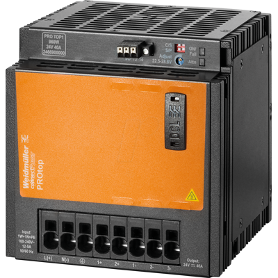 Fuente de alimentación Weidmüller PRO TOP1 - 24V 40A 960W Fuente de alimentación Weidmüller PRO TOP1 - 24V 40A 960W