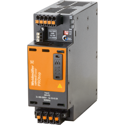 Weidmüller PRO TOP3 240W 24V 10A Fuente de alimentación conmutada - 24V/10A, 240W Weidmüller PRO TOP3 240W 24V 10A Fuente de alimentación conmutada - 24V/10A, 240W