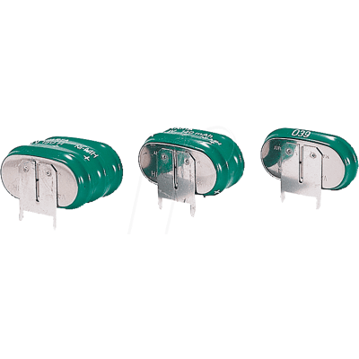 VARTA 3/100 DKO - Memoria intermedia, 3,6 V, 140 mAh, RM 18, NiMh VARTA 3/100 DKO - Memoria intermedia, 3,6 V, 140 mAh, RM 18, NiMh