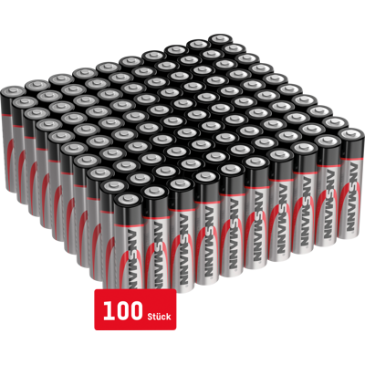 ANSMANN ANS 1521-0039 - Pilas alcalinas, AAA (Micro), paquete de 100 ANSMANN ANS 1521-0039 - Pilas alcalinas, AAA (Micro), paquete de 100