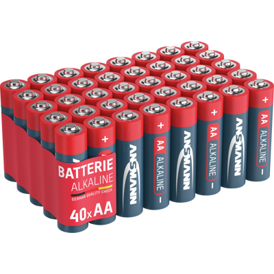 ANSMANN ANS 1522-0017 - Batería alcalina, AA (Mignon), Paquete de 40 ANSMANN ANS 1522-0017 - Batería alcalina, AA (Mignon), Paquete de 40