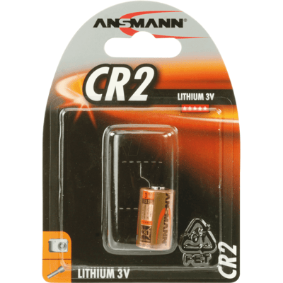 ANSMANN ANS 5020022 - Pila de litio, CR2, 850 mAh, paquete de 1 ANSMANN ANS 5020022 - Pila de litio, CR2, 850 mAh, paquete de 1