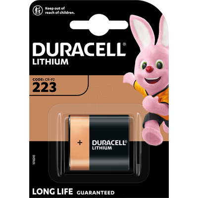 DURACELL DURA CR-P2 - Ultra, pila de litio, CR-P2, paquete de 1 DURACELL DURA CR-P2 - Ultra, pila de litio, CR-P2, paquete de 1