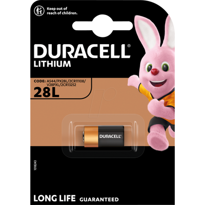 DURACELL DURA PX28L - Ultra, batería de litio, PX28L, paquete de 1 DURACELL DURA PX28L - Ultra, batería de litio, PX28L, paquete de 1