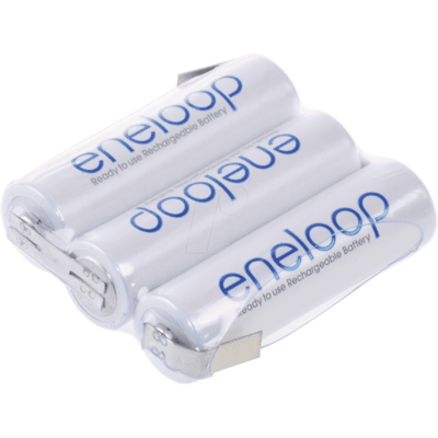 PANASONIC ENELOOP 3AA 1Z - Batería NiMh, AA (Mignon), 2000 mAh, paquete de 3 PANASONIC ENELOOP 3AA 1Z - Batería NiMh, AA (Mignon), 2000 mAh, paquete de 3