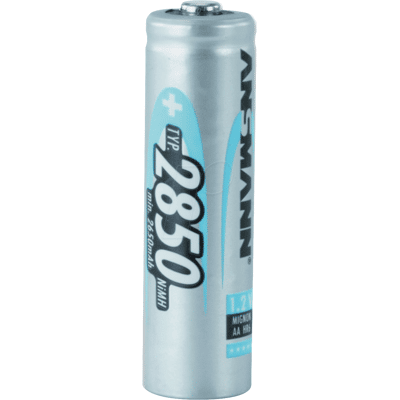 ANSMANN NH MIGNON ANS - Batería NiMH, AA (Mignon), 2850 mAh, paquete de 1 ANSMANN NH MIGNON ANS - Batería NiMH, AA (Mignon), 2850 mAh, paquete de 1