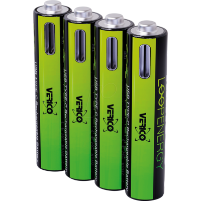 VERICO AAA900 - Batería de Iones de Litio, AAA (Micro), 1,5 V, 600 mAh, U VERICO AAA900 - Batería de Iones de Litio, AAA (Micro), 1,5 V, 600 mAh, U