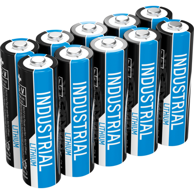 ANSMANN ANS 1502-0005 - Pila de litio, AA (Mignon), 3000 mAh, paquete de 10 ANSMANN ANS 1502-0005 - Pila de litio, AA (Mignon), 3000 mAh, paquete de 10