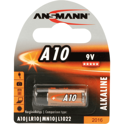 ANSMANN ANS 1510-0006 - Pila alcalina, a10, paquete de 1 ANSMANN ANS 1510-0006 - Pila alcalina, a10, paquete de 1