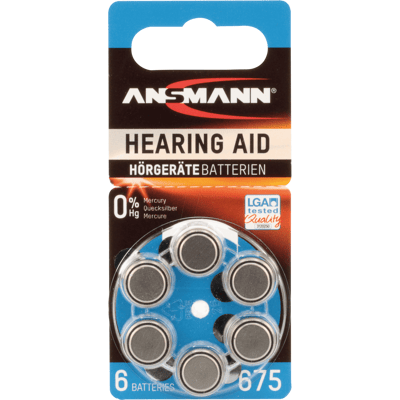 ANSMANN ANS 5013253 - Batería para audífonos, zinc-aire, 11,60x5,40 mm, ANSMANN ANS 5013253 - Batería para audífonos, zinc-aire, 11,60x5,40 mm,