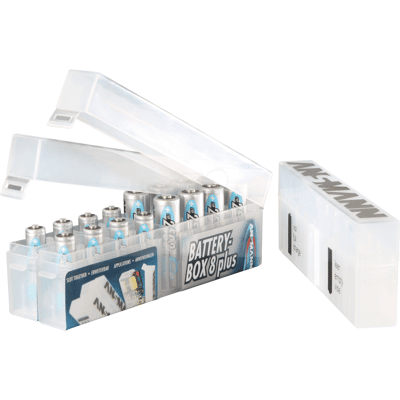 ANSMANN MIGNONBOX - Caja de pilas para 8 pilas Mignon/Micro ANSMANN MIGNONBOX - Caja de pilas para 8 pilas Mignon/Micro