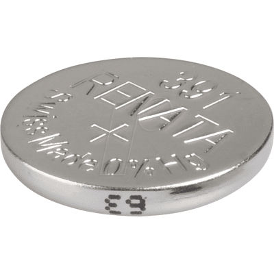 RENATA 391 - Celda de botón de óxido de plata, 391, 50 mAh, 11, RENATA 391 - Celda de botón de óxido de plata, 391, 50 mAh, 11,