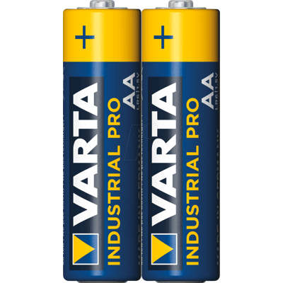 VARTA VAR IND2 MIGNON - Industrial PRO, pila alcalina AA (Mignon), paquete de 2 VARTA VAR IND2 MIGNON - Industrial PRO, pila alcalina AA (Mignon), paquete de 2