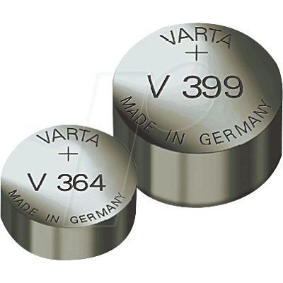 VARTA 386 - Pila de botón de óxido de plata, V 386, 105 mAh, 1 VARTA 386 - Pila de botón de óxido de plata, V 386, 105 mAh, 1