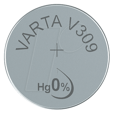Varta V309 Moneda de plata Batería - 73mAh, 1,55V, Desechable Varta V309 Moneda de plata Batería - 73mAh, 1,55V, Desechable