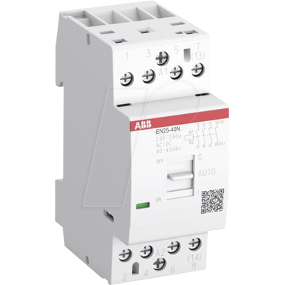 ABB Contactor EN25-31N-06 - 3 polos, 25A, 230-240V - Contactores ABB Contactor EN25-31N-06 - 3 polos, 25A, 230-240V - Contactores