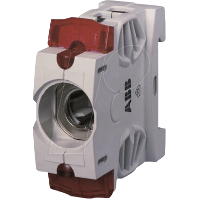 ABB ISS16/1 - Base de fusibles D0 - Abrazaderas laterales - 16A ABB ISS16/1 - Base de fusibles D0 - Abrazaderas laterales - 16A