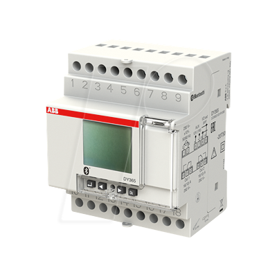 ABB DY365 - Temporizador Bluetooth - 2 Canales - Programación Anual ABB DY365 - Temporizador Bluetooth - 2 Canales - Programación Anual