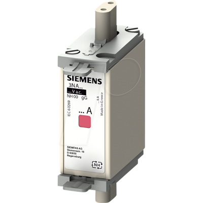 SIEMENS SIE 3NA6824 - NH fusible link, NH000, IN: 80 A, GG, UN AC: 500 V, UN DC: 250 V SIEMENS SIE 3NA6824 - NH fusible link, NH000, IN: 80 A, GG, UN AC: 500 V, UN DC: 250 V