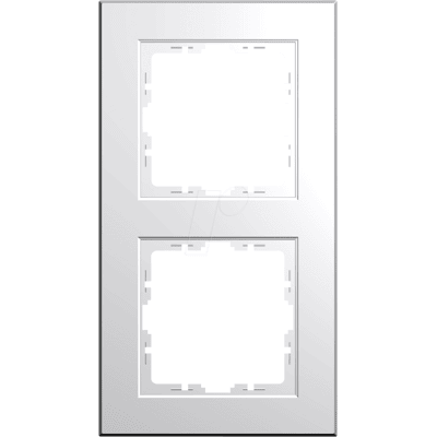 KOPP EL 07 402629005 - Marco protector - doble, HK07, blanco puro KOPP EL 07 402629005 - Marco protector - doble, HK07, blanco puro