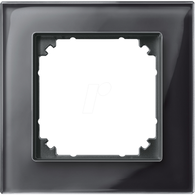 MERTEN ME MP 489103 - M-PLAN, bastidor, 1 aumentos, cristal auténtico, negro onyx MERTEN ME MP 489103 - M-PLAN, bastidor, 1 aumentos, cristal auténtico, negro onyx