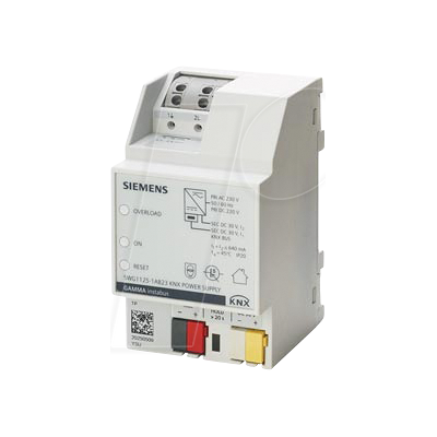 SIEMENS SIE N 125/23 - Fuente de alimentación KNX, 640 mA SIEMENS SIE N 125/23 - Fuente de alimentación KNX, 640 mA