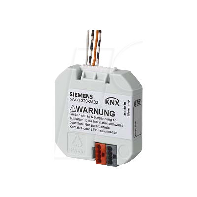 Interfaz de sistema KNX Siemens 5WG1220-2AB21 - 2 Entradas/Salidas - IP20 Interfaz de sistema KNX Siemens 5WG1220-2AB21 - 2 Entradas/Salidas - IP20