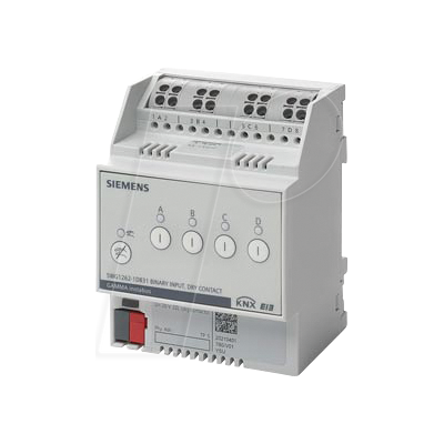 SIEMENS SIE N 262D31 - Dispositivo de entrada binaria, 4x contactos libres de potencial SIEMENS SIE N 262D31 - Dispositivo de entrada binaria, 4x contactos libres de potencial