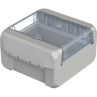 BOPLA B 080805 PCG7035 - Bocube, 89x80x47 mm, compatible con exteriores, IP68 BOPLA B 080805 PCG7035 - Bocube, 89x80x47 mm, compatible con exteriores, IP68