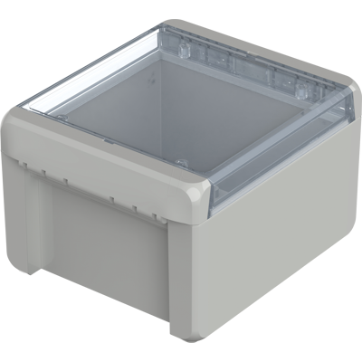 BOPLA B 141309 PCG7035 - Bocube, 151x125x90 mm, compatible con exteriores, IP68 BOPLA B 141309 PCG7035 - Bocube, 151x125x90 mm, compatible con exteriores, IP68