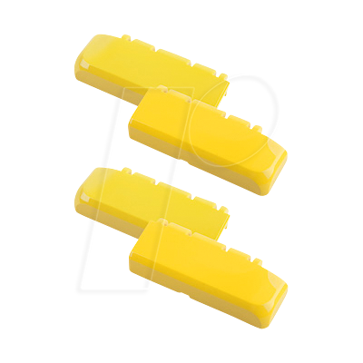 BOPLA B SC ABS 1023 - Bocube, bisagra Set, tráfico amarillo BOPLA B SC ABS 1023 - Bocube, bisagra Set, tráfico amarillo