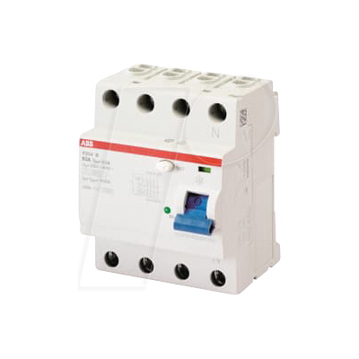 ABB F204 B-63/0,5 - Disyuntor diferencial tipo B, 63A, 500mA ABB F204 B-63/0,5 - Disyuntor diferencial tipo B, 63A, 500mA