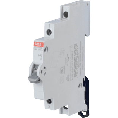 ABB E211-16-10 - Interruptor - 0,5 TE, 1 contacto, 16 A ABB E211-16-10 - Interruptor - 0,5 TE, 1 contacto, 16 A