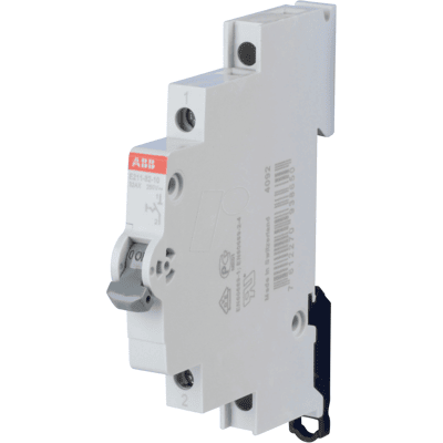 ABB E211-32-10 - Interruptor de apagado - 0,5 te, 1 contacto de cierre, 32 A. ABB E211-32-10 - Interruptor de apagado - 0,5 te, 1 contacto de cierre, 32 A.