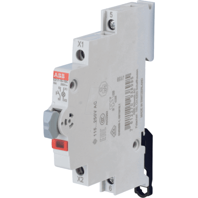 ABB E217-16-10C - Pulsador luminoso LED - 1 contacto NA, 115 - 250 V CA, 16 a, LED ABB E217-16-10C - Pulsador luminoso LED - 1 contacto NA, 115 - 250 V CA, 16 a, LED