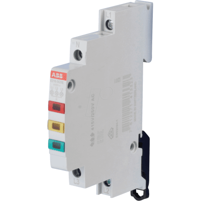 ABB E219-3CDE - Luz indicadora LED - 3 vías, 230 - 415 V CA, rojo + amari ABB E219-3CDE - Luz indicadora LED - 3 vías, 230 - 415 V CA, rojo + amari
