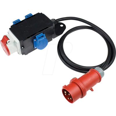 Schwabe Distributore de corriente - 400V 16A, 2m, Industrial Schwabe Distributore de corriente - 400V 16A, 2m, Industrial