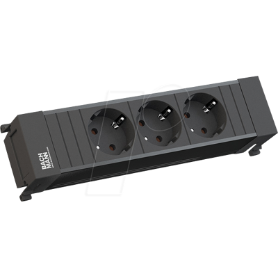 Bachmann Power Frame - Regleta de enchufes - Negro Bachmann Power Frame - Regleta de enchufes - Negro