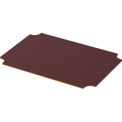 BOPLA BA 48804301 - Placa de montaje BoVersa, para BOV 171204, policarbonato BOPLA BA 48804301 - Placa de montaje BoVersa, para BOV 171204, policarbonato