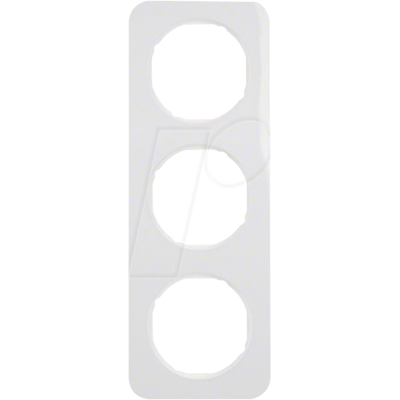 BERKER 10132189 - Marco triple R.1 blanco polar, brillante BERKER 10132189 - Marco triple R.1 blanco polar, brillante