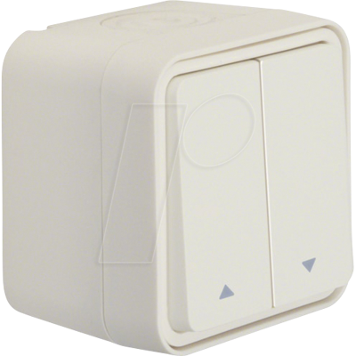 BERKER 30753522 - Interruptor de serie ciega de 1 polo con símbolo de flech BERKER 30753522 - Interruptor de serie ciega de 1 polo con símbolo de flech