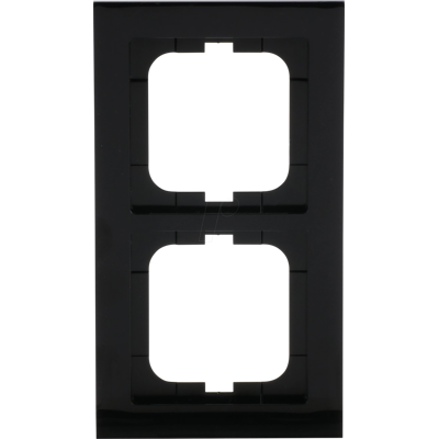 BUSCH-JAEGER BJ 1722-281 - Marco de cubierta 2 veces negro - Busch-aXcent® BUSCH-JAEGER BJ 1722-281 - Marco de cubierta 2 veces negro - Busch-aXcent®