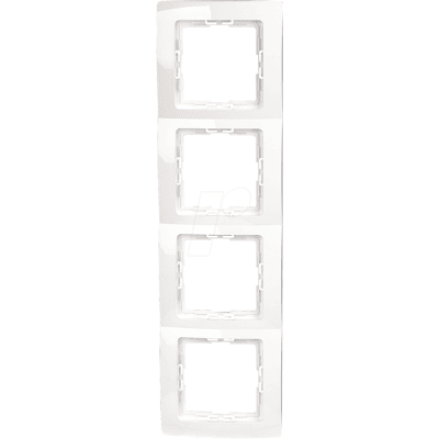KOPP EL KO ADR4 - Marco protector - cuádruple, HK05, blanco arctico KOPP EL KO ADR4 - Marco protector - cuádruple, HK05, blanco arctico